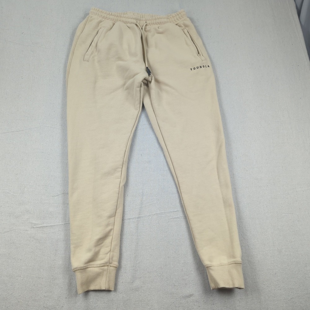 YoungLA Sweatpants Mens Large Brown Joggers Workout Gym